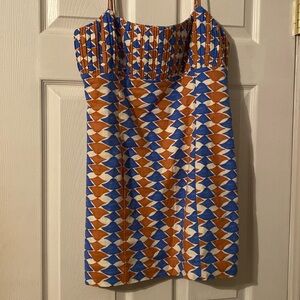 Anthropologie Ophelia Sleeveless Linen Mini Dress by Maeve